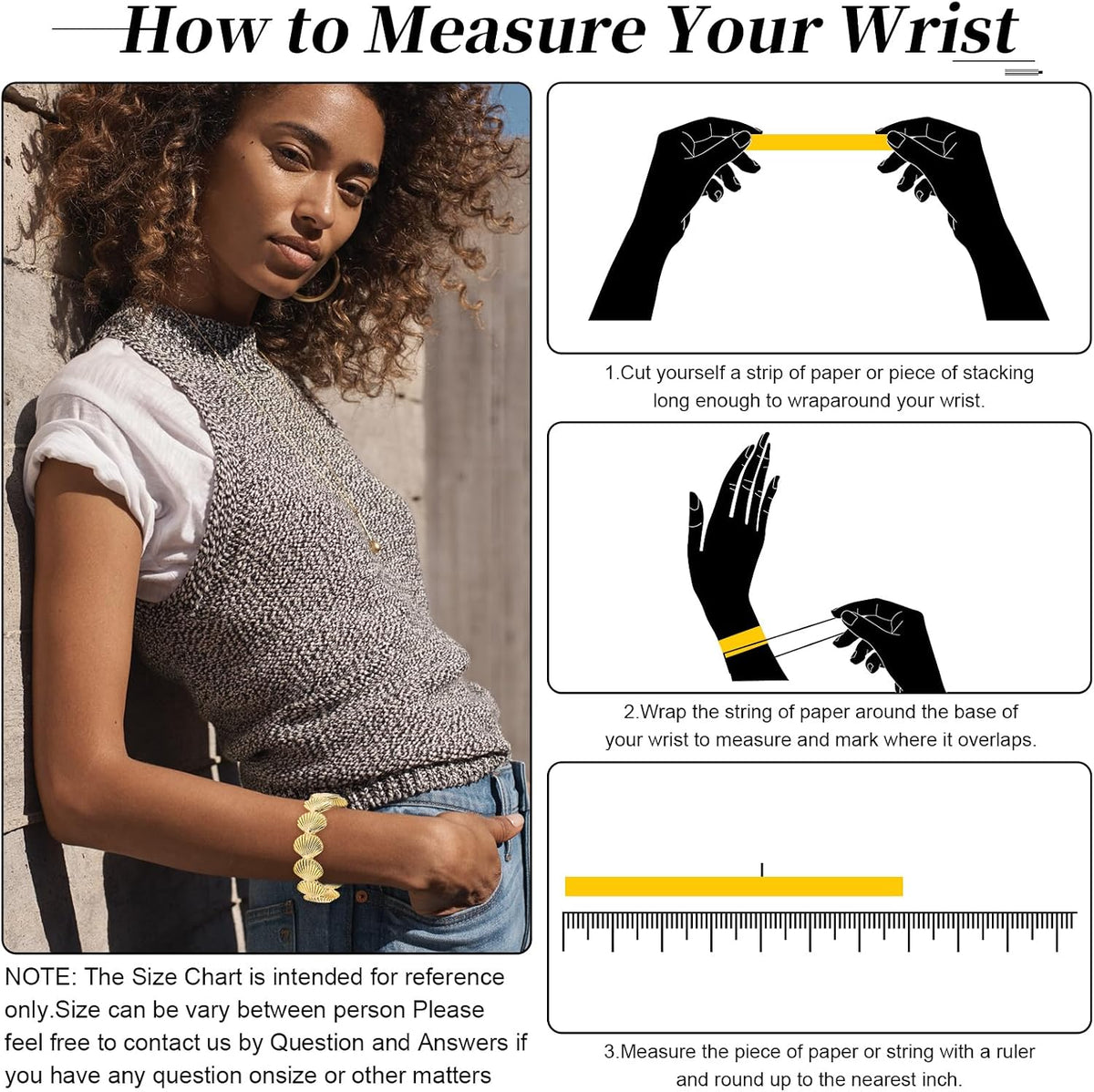 Gold-Plated Cuff Bracelet for Women Chunky Multi-Layer Cross Wire Adjustable Open Bracelet Wide Bracelets Bangle