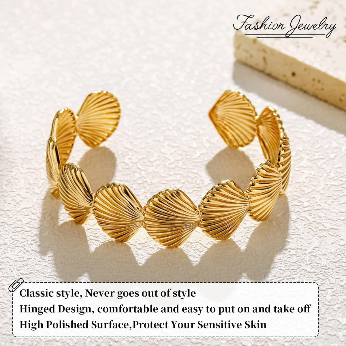 Gold-Plated Cuff Bracelet for Women Chunky Multi-Layer Cross Wire Adjustable Open Bracelet Wide Bracelets Bangle